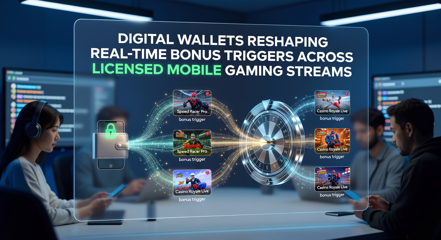 Digitale Wallets und mobile Gaming-Streams mit Bonus-Triggern