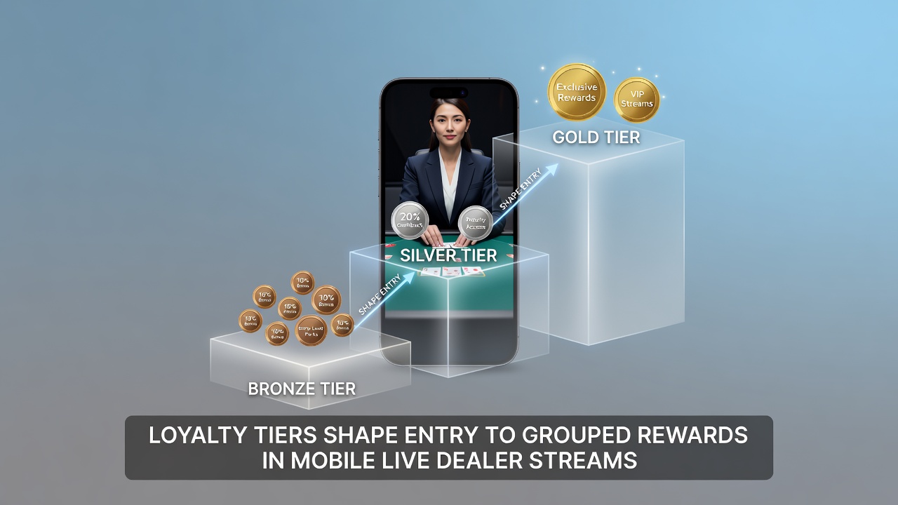 Darstellung von Rang-Gates und gemeinsamen Preispools in Live-Dealer-Apps