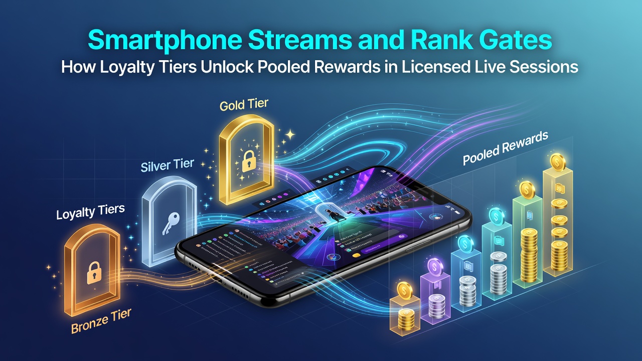 Smartphone-Streams mit Live-Dealer-Sessions und Loyalitätsanzeigen auf mobilen Geräten