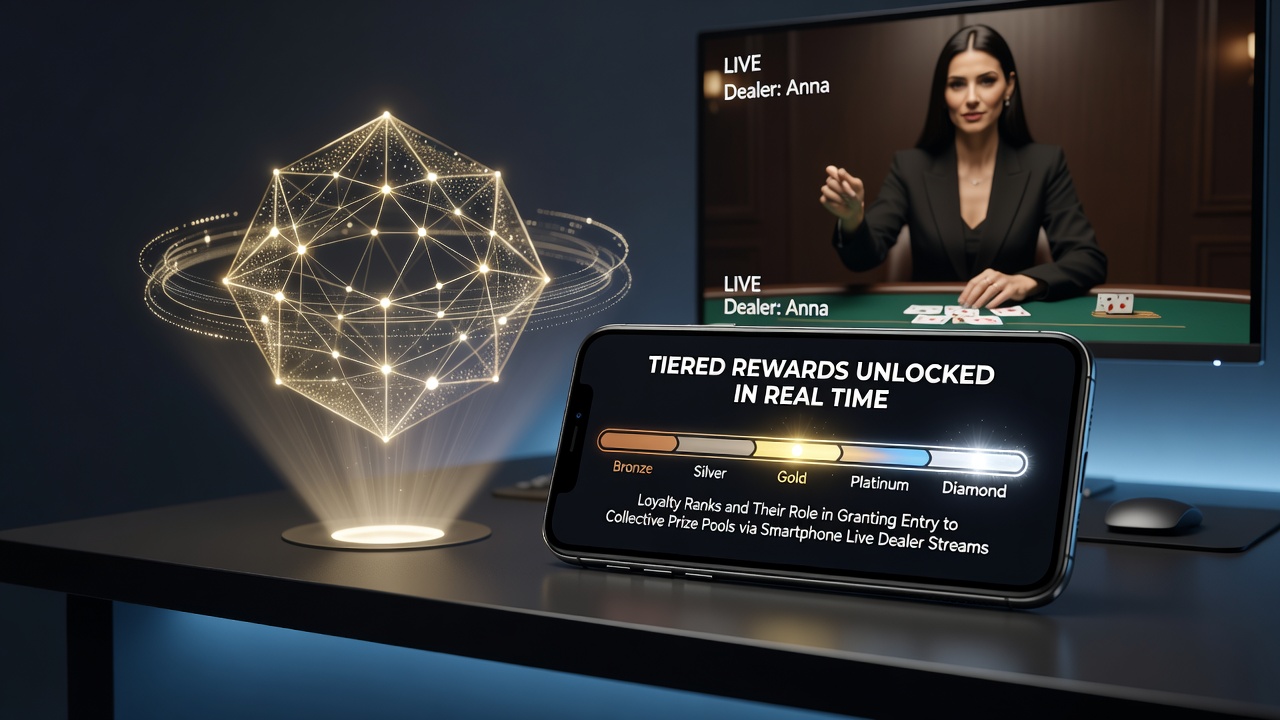 Gestaffelte Belohnungen in Echtzeit: Loyalitätsränge und der Zugang zu kollektiven Preispools in Smartphone-Live-Dealer-Streams